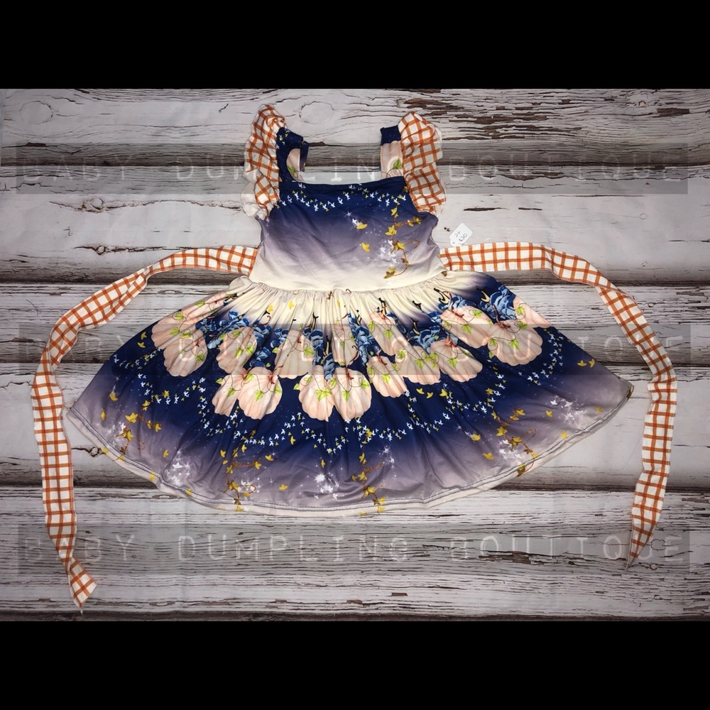 Fall Pumpkin Dress